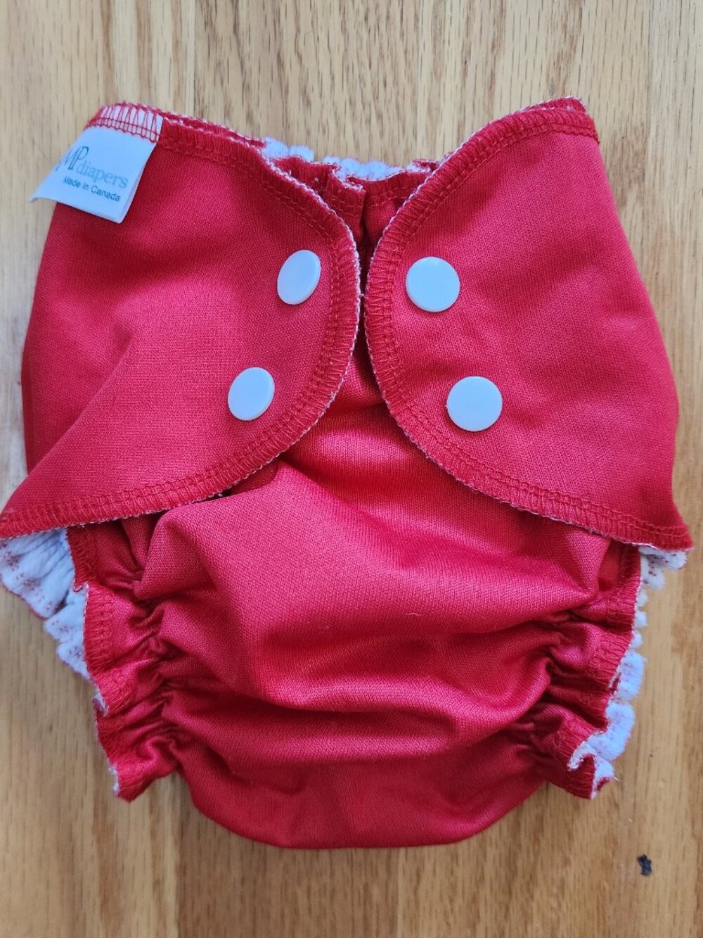 AMP Reusable Kids Swim Diaper - Red